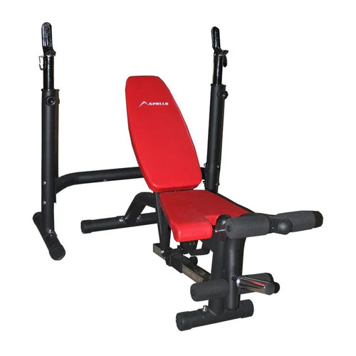 Commercial Weight Bench - Red/Black