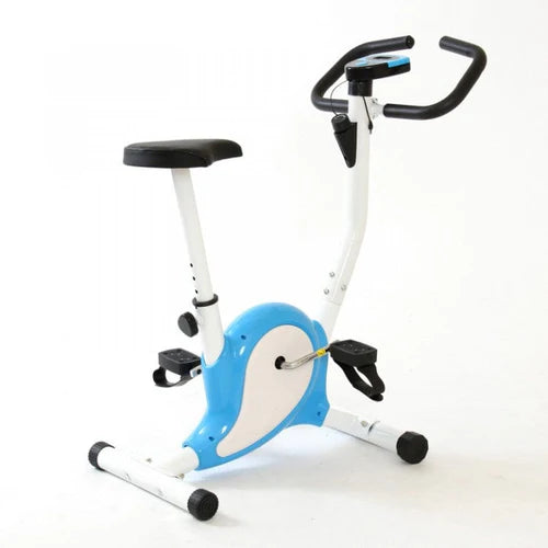 Cardio Fitness Sports Cycling Workout Exercise Cycle for Home - Blue