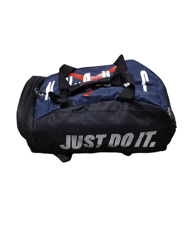 Jordan 2 in 1 Backpack & Duffel Bag | Gym Bag | Blue And Black